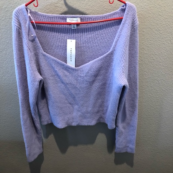 Topshop Sweaters - Topshop lavender sweater